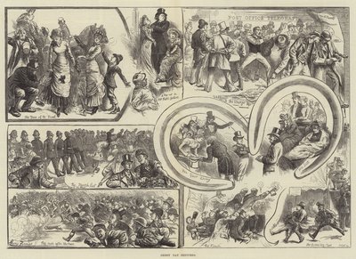 Derby Day Sketches by Harry Furniss